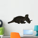 Centrosaurus Dinosaur Resting White Wall Decal