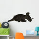 Centrosaurus Dinosaur Resting White Wall Decal