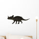 Centrosaurus Dinosaur Walking White Wall Decal