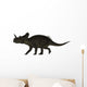 Centrosaurus Dinosaur Walking White Wall Decal