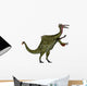 Deinocheirus Dinosaur White Wall Decal Design 3