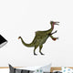 Deinocheirus Dinosaur White Wall Decal Design 3