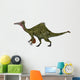 Deinocheirus Dinosaur White Wall Decal Design 2