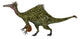 Deinocheirus Dinosaur White Wall Decal Design 2