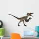 Deinonychus Dinosaur White Wall Decal Design 5