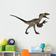 Deinonychus Dinosaur White Wall Decal Design 5