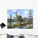 Deinocheirus Dinosaur 3D Render Wall Decal