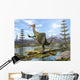 Deinocheirus Dinosaur 3D Render Wall Decal