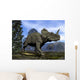 Centrosaurus Dinosaurs Walking amongst Wall Decal