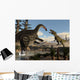 Torvosaurus Dinosaur Fighting Apatosaurus Wall Decal