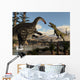 Torvosaurus Dinosaur Fighting Apatosaurus Wall Decal