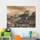 Allosaurus Dinosaur Walking Desert Wall Decal