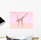 Female Musculature Performing Half Wall Decal
