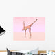Female Musculature Performing Half Wall Decal