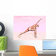 Female Musculature Performing Revolved Wall Decal