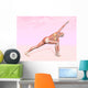 Female Musculature Performing Revolved Wall Decal