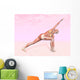 Female Musculature Performing Revolved Wall Decal