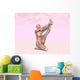 Female Musculature Performing Heron Wall Decal