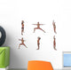 Six Different Views Warrior Wall Decal