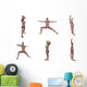 Six Different Views Warrior Wall Decal