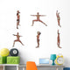 Six Different Views Warrior Wall Decal