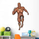 Muscular Man Running Wall Decal Design 2