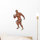 Muscular Man Running Wall Decal Design 1