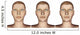 Portrait Female Showing Aging Wall Decal