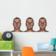 Portrait Male Showing Aging Wall Decal