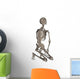 Human Skeleton Praying His Wall Decal