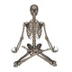 Front Human Skeleton Meditation Wall Decal Design 1
