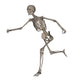 Front Human Skeleton Running Wall Decal