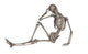 Front Human Skeleton Posing Wall Decal