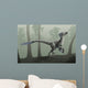 Deinonychus Antirrhopus Misty Forest Wall Decal