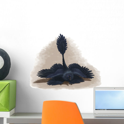 Microraptor Gui Spreads Its Wall Decal