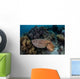 Broadclub Cuttlefish Swims above Wall Decal Design 3