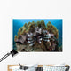 Lionfish Swims Reef Komodo Wall Decal Design 2