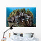 Lionfish Swims Reef Komodo Wall Decal Design 2