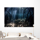 Beams Sunlight Filter among Wall Decal Design 3