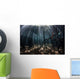 Beams Sunlight Filter among Wall Decal Design 2