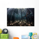 Beams Sunlight Filter among Wall Decal Design 2