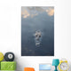 Large American Crocodile Surfaces Wall Decal Design 3