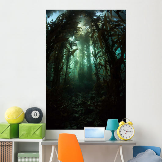 Giant Kelp Macrocystis Pyrifera Wall Decal Design 3