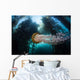 Large Lion's Mane Jellyfish Wall Decal