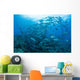School Bigeye Jacks Swimming Wall Decal Design 4