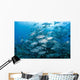 School Bigeye Jacks Swimming Wall Decal Design 3