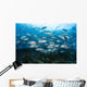School Bigeye Jacks Swimming Wall Decal Design 1