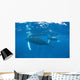 Mother and Calf Humpback Wall Decal Design 2