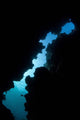 Sunlight Illuminates Submerged Grotto Wall Decal