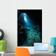 Sunlight Descends Underwater and Wall Decal Design 6